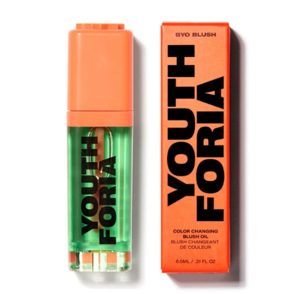 Youthforia BYO Blush Color Changing Oil Chemical Reaction 0.21 OZ New in Box